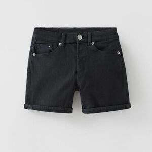 Zara Black Denim Shorts